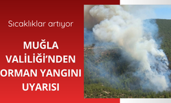 Sıcaklıklar artıyor! Muğla Valiliğinden orman yangını uyarısı