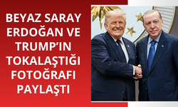 Beyaz Saray, Trump ve Erdoğan'ın tokalaştığı fotoğrafı paylaştı
