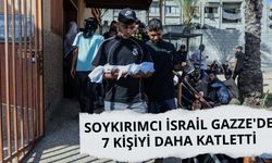 Soykırımcı İsrail Gazze'de 7 kişiyi daha katletti