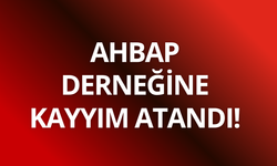 Ahbap Derneğine kayyım atandı