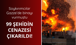 İsrail'in Gazze'de vurduğu binadan 99 naaş çıkarıldı