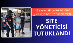 Haşema giydi diye havuza alınmamıştı! Site yönetici tutuklandı