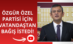 Özgür Özel vatandaştan bağış istedi!