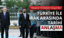 Başkan Erdoğan duyurdu! Irak ile Türkiye arasında tarihi anlaşma