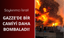 İsrail Gazze'de bir camiyi daha vurdu