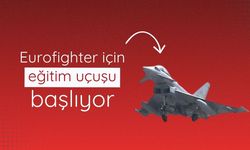 Eurofighter için eğitim uçuşu başlıyor