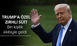 Trump'a özel zırhlı süit: Bin kişilik ekibiyle geldi