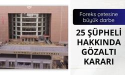 Foreks çetesine büyük darbe: 25 şüpheli hakkında gözaltı kararı