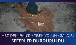 ABD'den İran'da tren yoluna saldırı: Seferler durduruldu