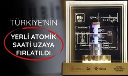 Türkiye'nin yerli atomik saati uzaya fırlatıldı