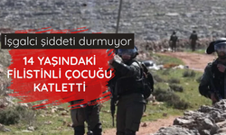 İşgalci İsrail 14 yaşındaki Filistinli çocuğu katletti