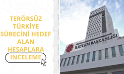 Terörsüz Türkiye sürecini hedef alan sosyal medya hesaplarına inceleme