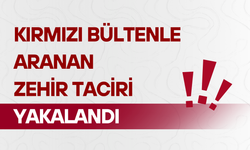 Kırmızı bültenle aranan zehir taciri Adana'da yakalandı
