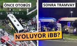Zeytinburnu'nda iki tramvay çarpıştı