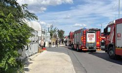 İstanbul'da hastane bahçesinde yangın