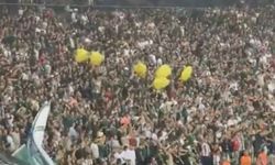 Kocaelispor-Amedspor maçında tribünde tepki çeken görüntü
