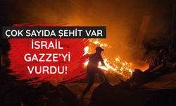 İsrail Gazze'yi vurdu! Çok sayıda şehit var