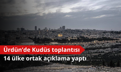 Ürdün’de Kudüs toplantısı: 14 ülke ortak açıklama yaptı