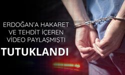 Cumhurbaşkanı Erdoğan'a hakaret ve tehdit videosunda 1 tutuklama