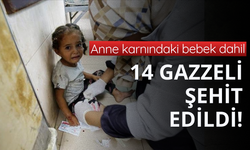İsrail Gazze'de 14 kişiyi daha katletti