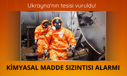 Ukrayna'nın tesisi vuruldu! Kimyasal madde sızıntısı alarmı