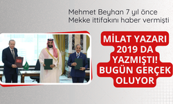 Milat yazarı 2019 da yazmıştı!  Bugün gerçek oluyor