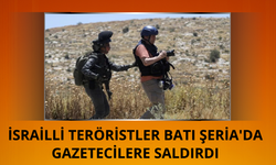 İsrailliler Batı Şeria'da gazetecilere saldırdı