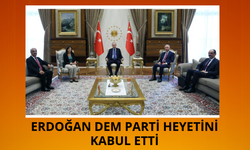 Erdoğan DEM Parti heyetini kabul etti