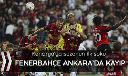 Fenerbahçe Ankara'dan mağlup dönüyor
