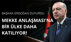 Başkan Erdoğan duyurdu! Mekke Anlaşması'na bir ülke daha katılıyor