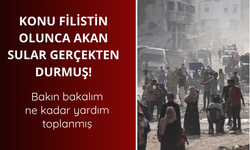 Filistin için toplanan yardım açıklandı