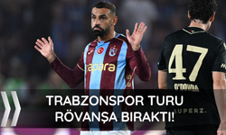 Trabzonspor turu rövanşa bıraktı!