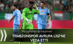 Trabzonspor Avrupa Ligi'ne veda etti!