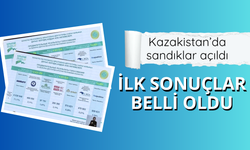 Kazakistan’da sandıklar açıldı: İlk sonuçlar belli oldu