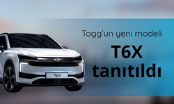 Togg’un yeni modeli T6X tanıtıldı