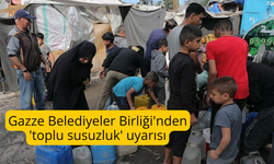 Gazze Belediyeler Birliği'nden 'toplu susuzluk' uyarısı