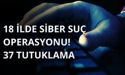 18 ilde siber suç operasyonu: 37 tutuklama