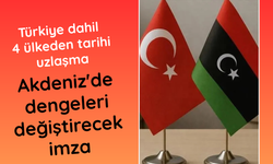 Türkiye dahil 4 ülkeden tarihi uzlaşma: Akdeniz'de dengeleri değiştirecek imza