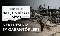 BM'den Gazze uyarısı: Ateşkes sahte, insani yardım yetersiz