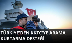 Türkiye'den KKTC'ye arama kurtarma desteği