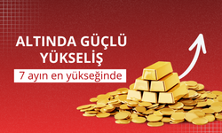 Altında güçlü yükseliş: 7 ayın en yükseğinde