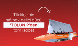 Türkiye'nin sığınak delici gücü 'TOLUN P'den tam isabet