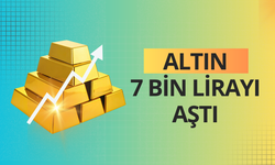 Altın fiyatları yönünü yukarı çevirdi