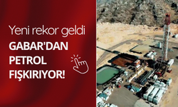 Gabar'da petrol üretimi rekor kırdı: Günlük üretim 83 bin 300 varile ulaştı