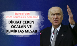 Bahçeli: Öcalan umuda, Ahmetler göreve, Demirtaş evine dönmelidir