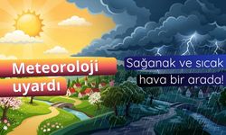 Meteoroloji uyardı: Sağanak ve sıcak hava bir arada!