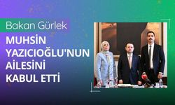 Bakan Gürlek, Muhsin Yazıcıoğlu'nun ailesiyle görüştü