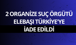 2 organize suç örgütü elebaşı Türkiye'ye iade edildi