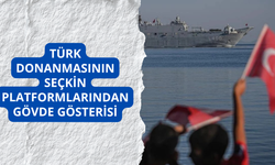 Türk donanmasının seçkin platformlarından gövde gösterisi