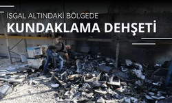 İşgal altındaki bölgede kundaklama dehşeti
